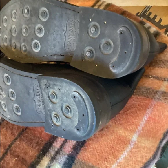 Thursday Boot Co Mens Scout Everyday Chukka Boots Blk Leather Lace Ups Size 13 - Picture 12 of 12